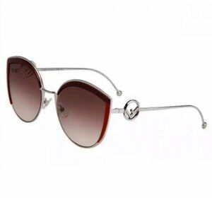 Fendi Cat Eyesmetal  sunglasses